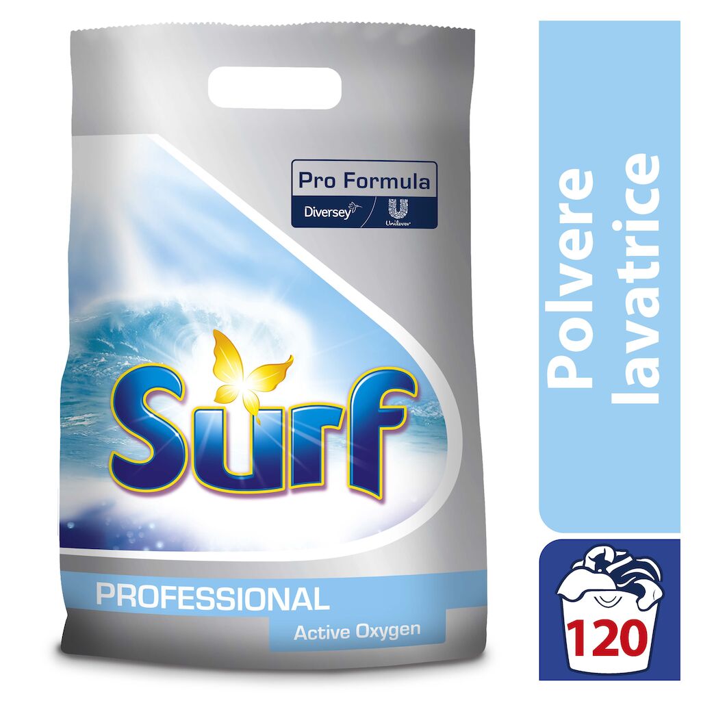 Surf Polvere Lavatrice 9.6kg - Detersivo in polvere senza fosfati efficace già a basse temperature
